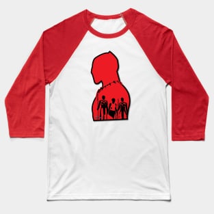 Wakanda Red Baseball T-Shirt